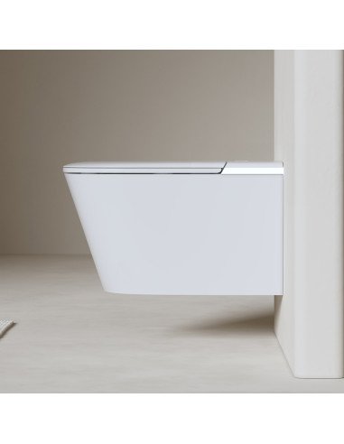 FIT2 SmartHome 9015 smart toilet side view, ultra-thin profile