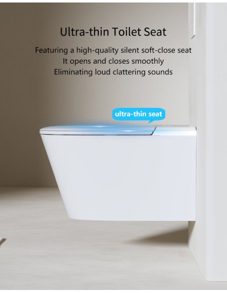 FIT2 SmartHome 9015 smart toilet ultra-thin seat design