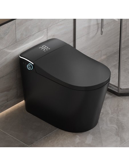 FIT2 SmartHome T9013 black smart toilet with bidet and heated seat