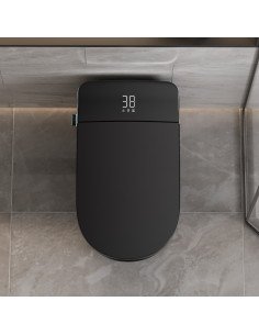 FIT2 SmartHome T9013 juodas išmanusis klozetas su bide ir šildoma sėdyne 2