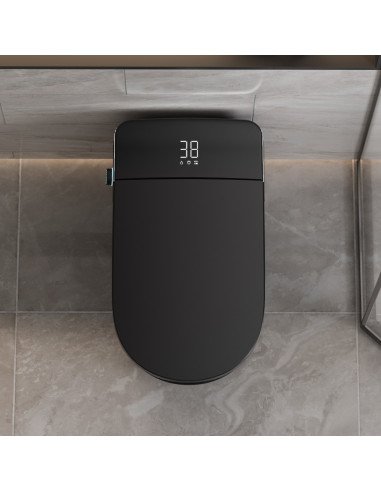 FIT2 SmartHome T9013 smart toilet side view with LED temperature display