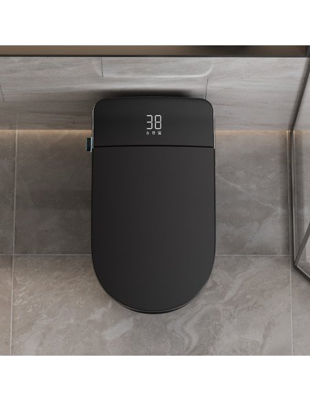 FIT2 SmartHome T9013 smart toilet side view with LED temperature display