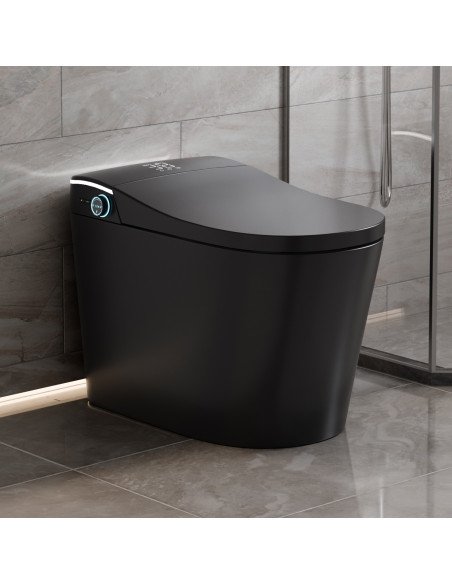 FIT2 SmartHome T9013 tankless smart toilet side-front angle view