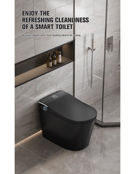 FIT2 SmartHome T9013 išmanusis klozetas, gaivinantis švarumas moderniame vonios kambaryje