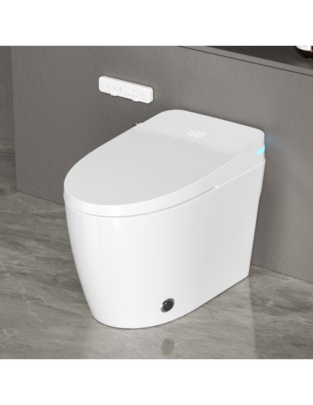Išmanusis klozetas FIT2 SmartHome T9008, priekinis vaizdas