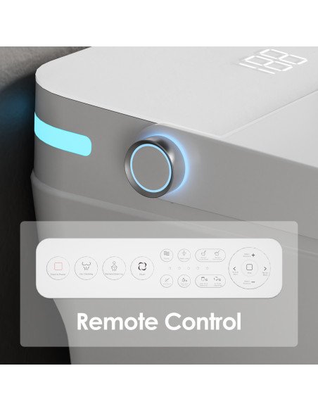 Išmanusis klozetas FIT2 SmartHome T9008, valdymo skydelio detalė