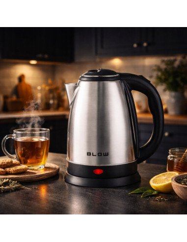BLOW BK18SS nerūdijančio plieno virdulys vakarinėje virtuvėje