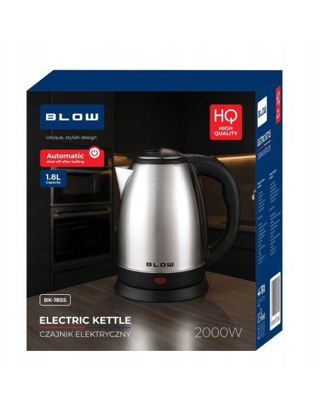 BLOW BK18SS elektrinio virdulio mažmeninė pakuotė