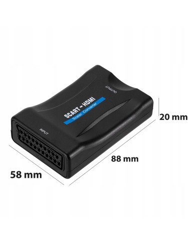 RETOO E392 produkto matmenys 88x58x20mm