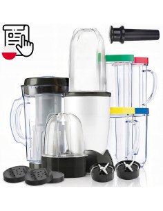 RETOO E606-1 cup blender 250W with smoothie cups and packaging 2