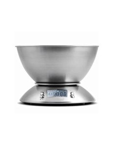 Retoo ER1242 kitchen scale with stainless steel bowl filled with fresh fruit 2