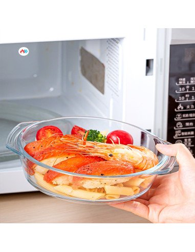 RETOO O145 glass casserole dish microwave safe ready to reheat