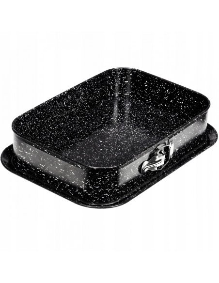 RETOO springform cake pan side view with marble non-stick coating