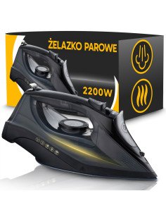 RETOO OR1085-1 garinis lygintuvas 2200W su keraminiu padu iš priekio 2
