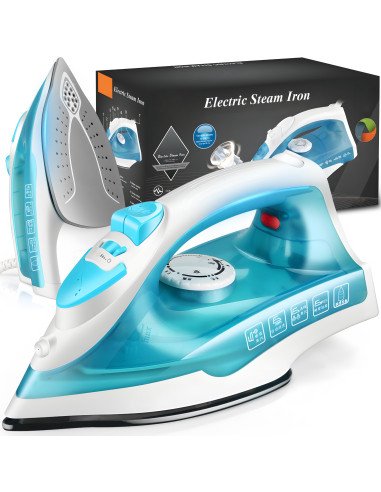 RETOO R-O848 steam iron with vertical steam ejection through multiple fabric layers