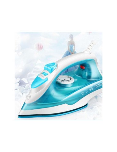 RETOO R-O848 steam iron 1200W blue with teflon soleplate and original packaging