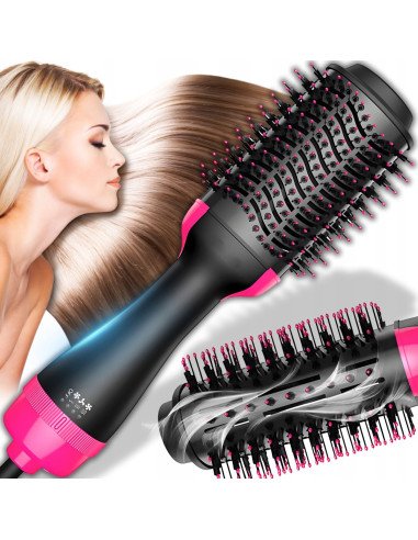 RETOO U053-1 brush head close-up with mixed bristles and air vents