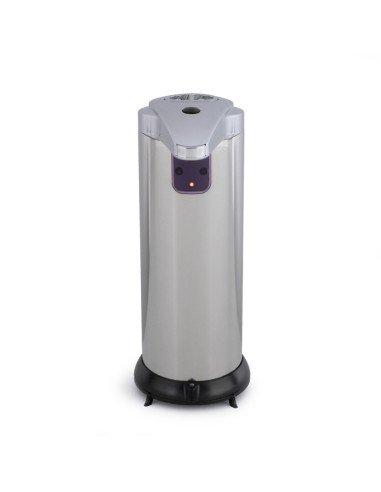 Livoo SA109 dispenser front view with IR sensor and orange activity indicator