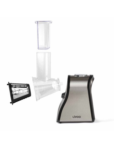 Livoo DOP192 grater detachable parts pusher chute cone and motor base