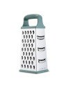 Livoo MEN431 4-sided box grater stainless steel mint green with ergonomic handle