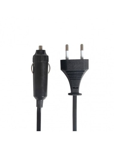 Livoo SEP143 included 12V car cigarette lighter cable and EU mains plug