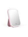 Livoo DOS224P LED illuminated make-up mirror with touch control pink
