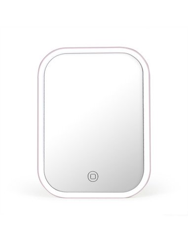Livoo DOS224P front view with LED light strip and touch button