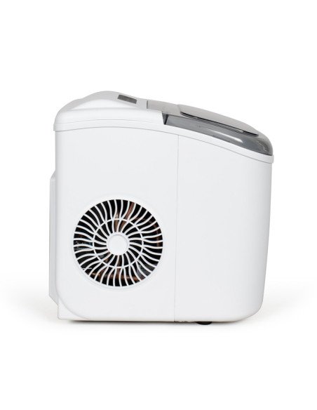 Livoo DOM484 ice maker side view with ventilation grille