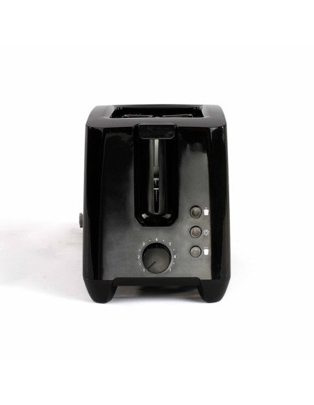 Livoo DOD162N toaster side view with 7-level thermostat and function buttons
