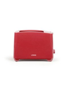 Skrudintuvas Livoo DOD162RC 2 angų 750W su 7 skrudinimo lygiais chili raudonas 2