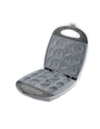 Hausberg HB-3563NG open – non-stick plates with 13 cookie shapes, 4 patterns
