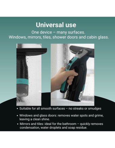 FIT2 KS-5540 universal use on windows, mirrors, tiles and shower cabin glass