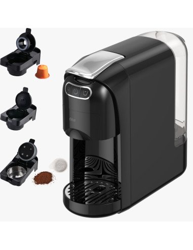 FIT2 Uno coffee machine compatible with Nespresso, Dolce Gusto and ground coffee