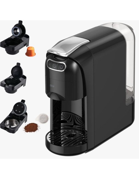 FIT2 Uno coffee machine compatible with Nespresso, Dolce Gusto and ground coffee