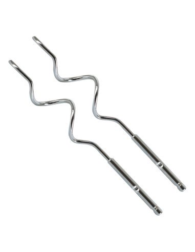 Hausberg HB-4118NG stainless-steel dough hooks
