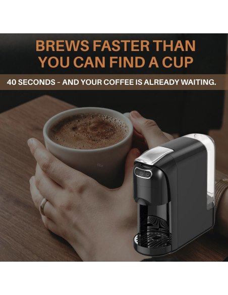FIT2 Uno brews coffee in about 40 seconds