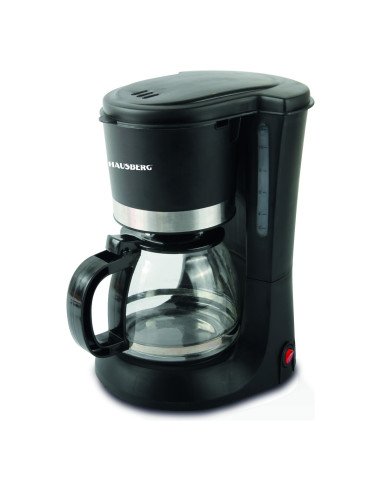 Hausberg HB-3700NG filter coffee maker with glass carafe, 1.2 L