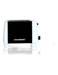 Skrudintuvas Hausberg HB-150NG, 2 griežinėliams, juodas-baltas