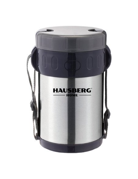 Maisto termosas Hausberg HB-H 1461, 2L, su nešimo dirželiu