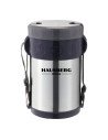 Hausberg HB-H 1461 stainless steel food thermos 2L with carry strap