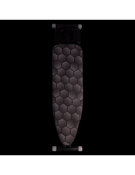 Hausberg HB-H 118M Fox ironing board, black hexagon pattern