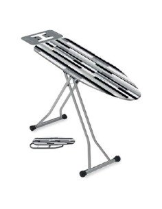 Hausberg HB-H 111M Premium ironing board with sleeve board, striped pattern