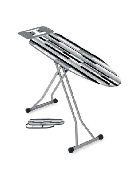 Hausberg HB-H 111M Premium ironing board with sleeve board, striped pattern