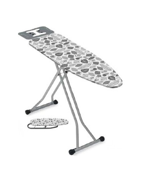Hausberg HB-H 111M Premium ironing board with sleeve board, leaf pattern