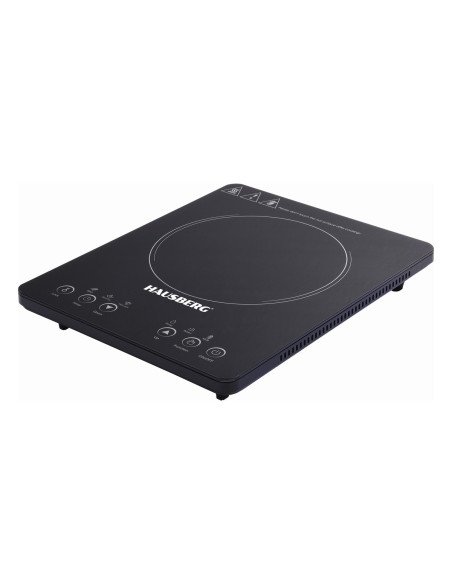 Vienvietė indukcinė viryklė Hausberg HB-1525NG 2000 W juoda