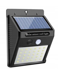 Saulės energijos sieninis šviestuvas SuperLED VENUS iš priekio