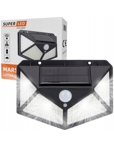 SuperLED MARS sieninio šviestuvo pakuotė