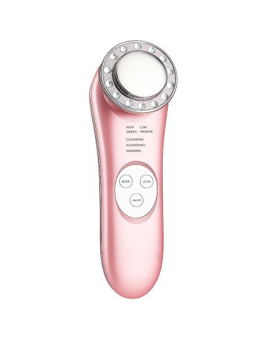 Face massager LED light therapy head