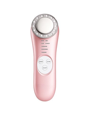 Face massager controls close-up