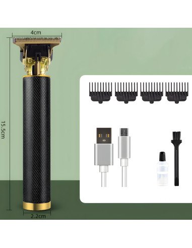 Hair clipper with USB cable and box